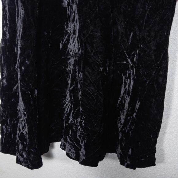 Scott McClintock Women’s Dress Dark Romantic Crushed Velvet Lace Vintage Sz 10 - Picture 7 of 13